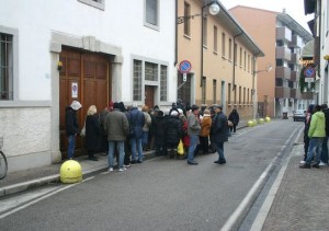 La Mensa gestita dalla Caritas a Udine