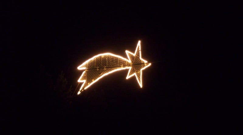 Stella Di Natale 3D 58 Cm Con Luci LED A Batteria E Timer – Herrnhuter Pieghevole In Polipropilene Per Interno/esterno, Decorazione Albero Di Natale - 2