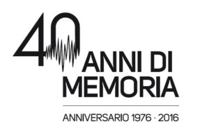 logo anniversario terremoto gemona