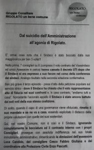 opposizione rigolato volantini