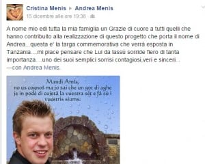 post andrea menis