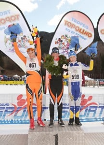 Sergio Barlocco (al centro) e Gioele Arado (a destra) sul podio