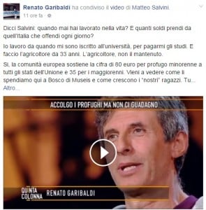 post garibaldi salvini