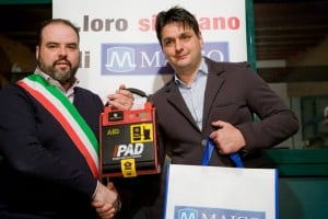 consegna defib pontebba