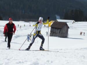 Davide Graz in azione