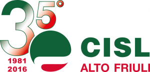 logo cisl alto friuli 35anni