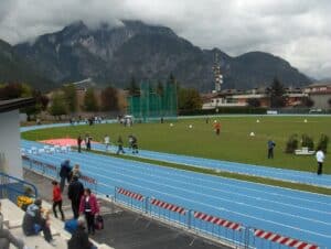 Il campo di atletica di Tolmezzo