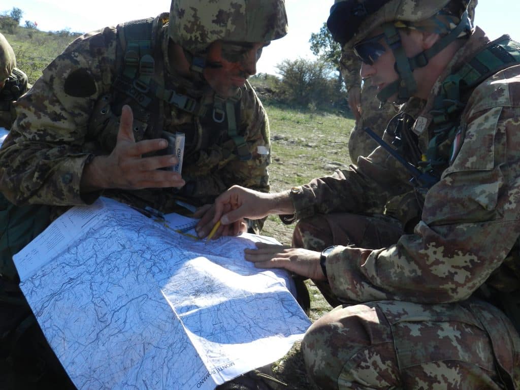 Una acies1_Addestramento di pattuglia