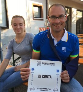 Giorgio Di Centa con la figlia Martina, promessa del fondo e del biathlon