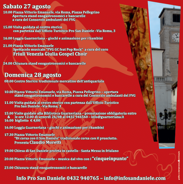 festeggiamenti san daniele