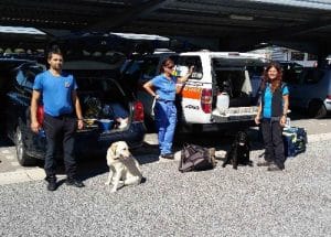 unità cinofile terremoto centro italia