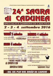 Sagra Cadunea 2016