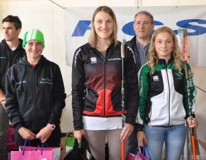 A sinistra Viviana Druidi, 2a femminile