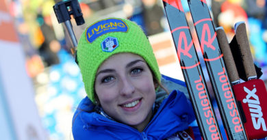 Lisa Vittozzi in testa alla classifica generale di Coppa del Mondo di biathlon Lisa Vittozzi in testa alla classifica generale di Coppa del Mondo di biathlon