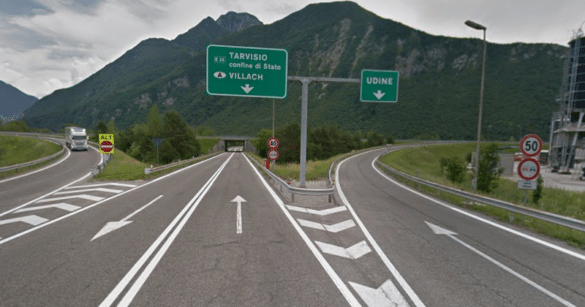 Chiuso per tre notti consecutive il tratto Carnia-Pontebba sull’A23