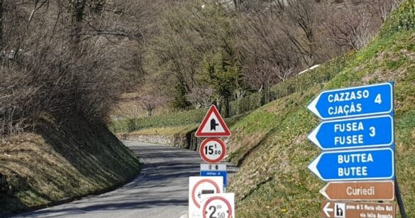 Lavori sulla strada Casanova-Fusea, per 10 giorni previste chiusure al traffico