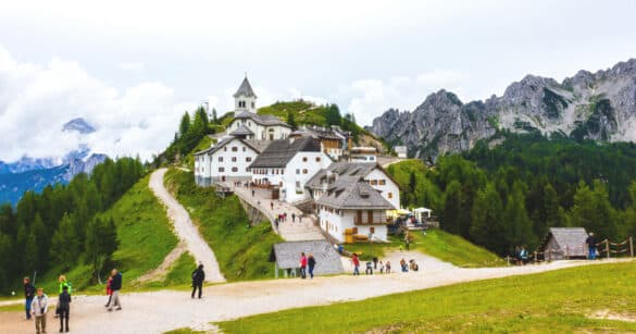 Soccorsa un’escursionista sul Monte Lussari