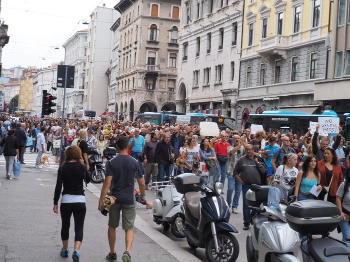 In 10 Mila A Trieste Contro Il Green Pass Studio Nord News