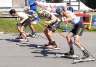 Un successo e altri tre podi per lo Sci Cai Monte Lussari nello skiroll a Feltre