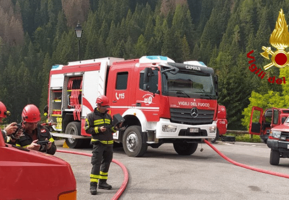 Incendi di vegetazione in Fvg, tre interventi nel giorno di avvio della campagna Aib