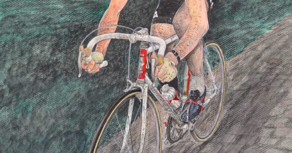 A San Daniele l’arte che ha celebrato Eddy Merckx nel tempo