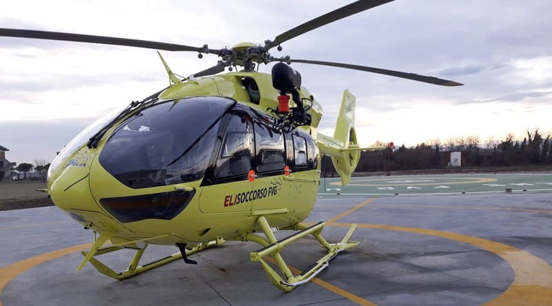 Scontro auto-moto a Tolmezzo, grave una persona elitrasportata in ospedale