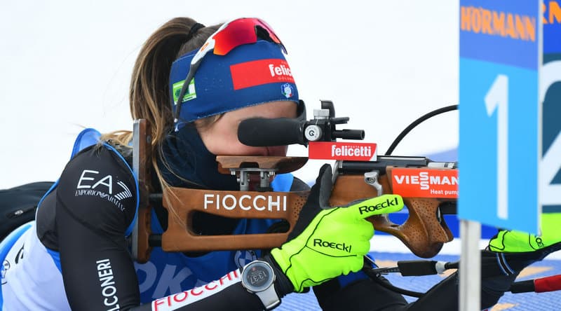 Biathlon: Lisa Vittozzi, non al meglio, si difende nell’Inseguimento