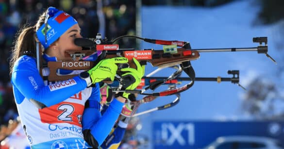 Lisa Vittozzi terza nella classifica finale della Coppa del Mondo di biathlon Lisa Vittozzi terza nella classifica finale della Coppa del Mondo di biathlon