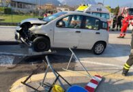 Scontro tra due auto a Gemona del Friuli