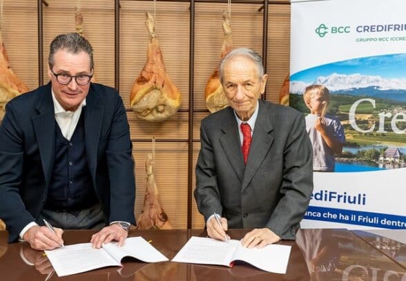 Convenzione CrediFriuli-Consorzio del Prosciutto di San Daniele per il pegno rotativo sui prosciutti Dop