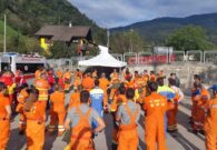 Esercitazione antincendio boschivo a Paularo