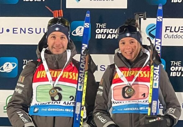 Biathlon: la coppia carnica Cappellari-Scattolo terza nell’Ibu Cup in Finlandia