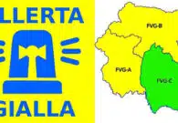 Allerta gialla per piogge intense e neve in Alto Friuli e Pordenonese