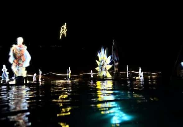 Torna il presepe subacqueo al lago di Cornino