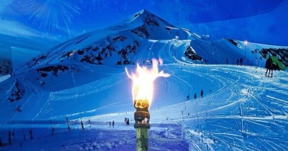 Una fiaccolata sullo Zoncolan per salutare il 2025