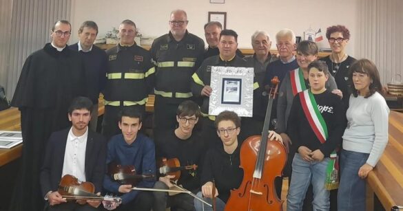 Resia premia il giovane agricoltore Michael Bortolotti e 4 giovani suonatori