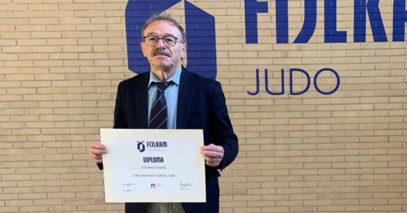 Judo, 8° Dan per il Maestro Stefano Stefanel del Kuroki Tarcento