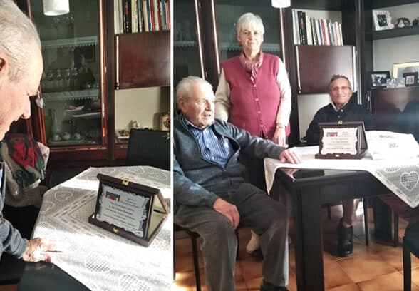 Compie 100 anni Romano De Crignis, l’uomo più anziano residente a Tolmezzo