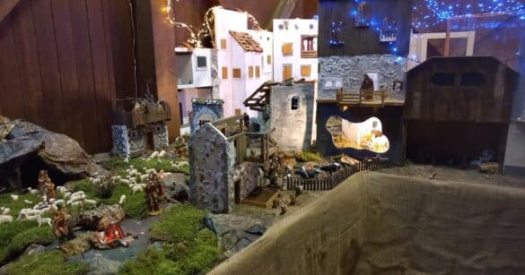 Il Presepe di Rigolato illumina il Natale: tradizione, arte e comunità