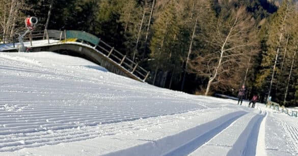 Lungo oltre 3 km l’anello per lo sci di fondo di Forni di Sopra