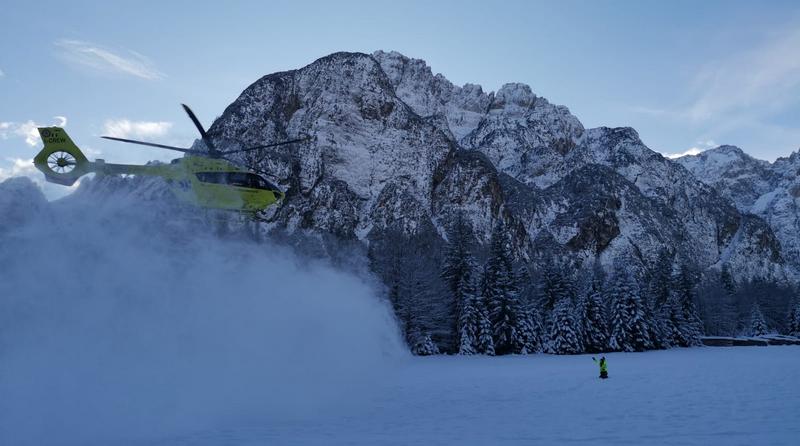 Scalatore cade da un’altezza di 10 metri in Val Saisera