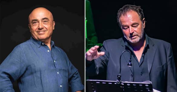 Paolo Cevoli e Sebastiano Somma nella sesta stagione teatrale di Forni di Sopra