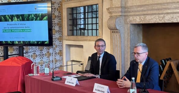 VIDEO – Legno: patto Fvg-Trento per gestione integrata della filiera