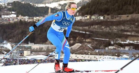 Martina Di Centa da applausi nella 10 km tl di fondo alle Olimpiadi