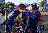 Ciclismo, festa in casa Milan all’Uae Tour: Jonathan vince, Matteo è terzo