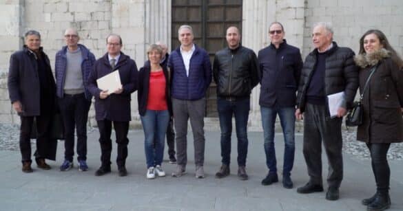 VIDEO – 50° Terremoto, il vicegovernatore Anzil e l’assessore Zilli in visita a Venzone