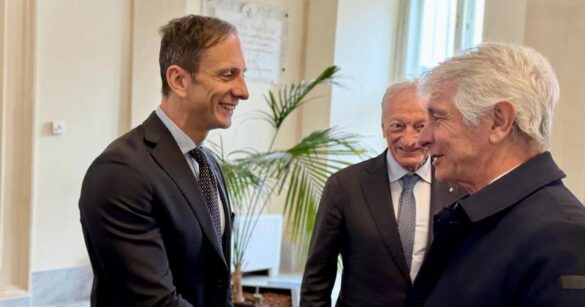 VIDEO – Sport in FVG, incontro tra il governatore Fedriga e il ministro Abodi