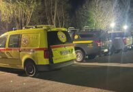Soccorso notturno in elicottero in Val Pesarina e sul gruppo del Montasio