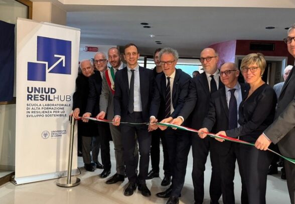 VIDEO – Taglio del nastro a Gemona per UNIUD RESILHub