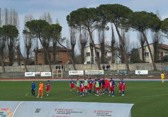 Calcio, il Tolmezzo sbanca San Vito e torna a conquistare i tre punti